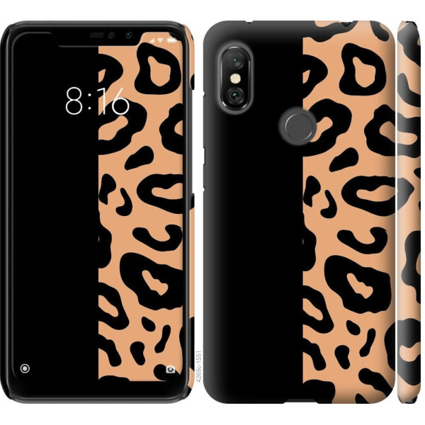 

Чехол на Xiaomi Redmi Note 6 Pro Пятна леопарда (04798)
