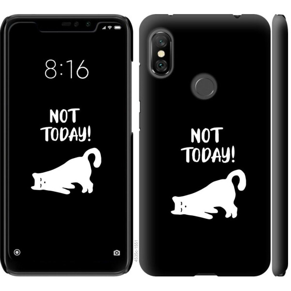 

Чехол на Xiaomi Redmi Note 6 Pro Уставший кот (04798)