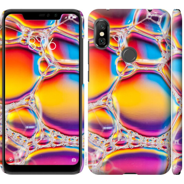 

Чехол на Xiaomi Redmi Note 6 Pro Цветные пузыри (04798)