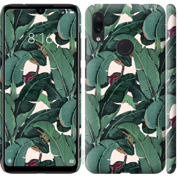 

Чехол на Xiaomi Redmi Note 7 Банановые листья (04798)