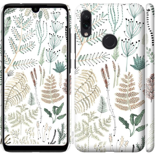 

Чехол на Xiaomi Redmi Note 7 Ветки (04798)