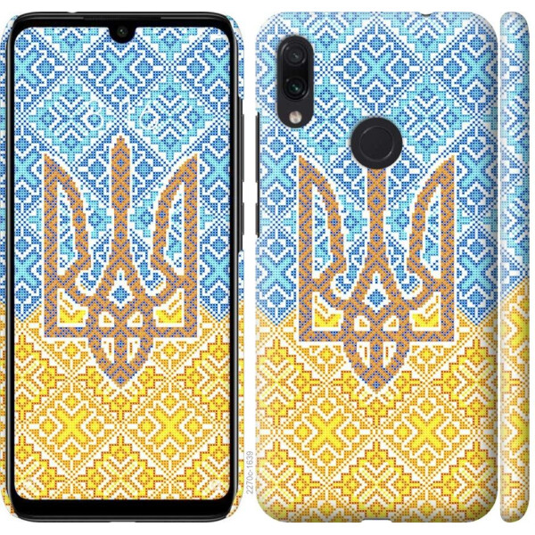 

Чехол на Xiaomi Redmi Note 7 Герб Украины 2 (04798)