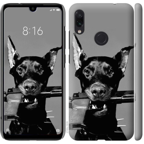 

Чехол на Xiaomi Redmi Note 7 Доберман (04798)