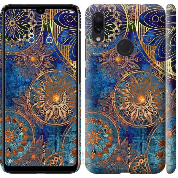 

Чехол на Xiaomi Redmi Note 7 Золотой узор (04798)