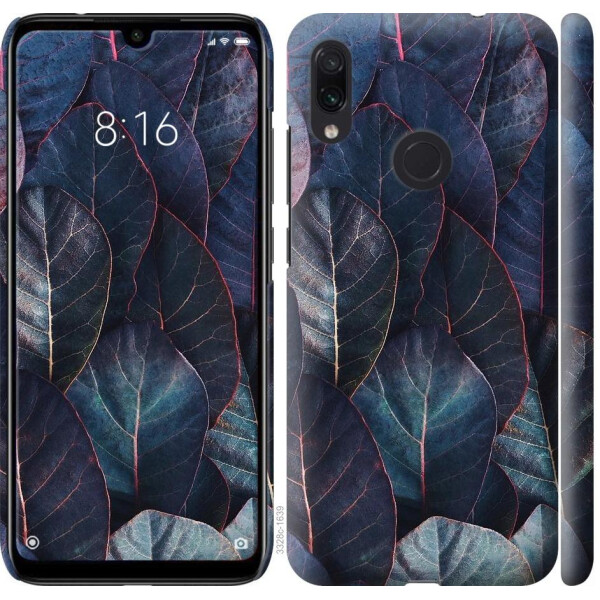 

Чехол на Xiaomi Redmi Note 7 Листья v3 (04798)
