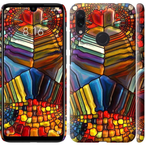 

Чехол на Xiaomi Redmi Note 7 Разноцветный витраж (04798)