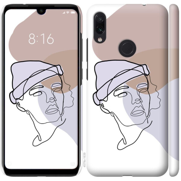 

Чехол на Xiaomi Redmi Note 7 Силуэт (04798)
