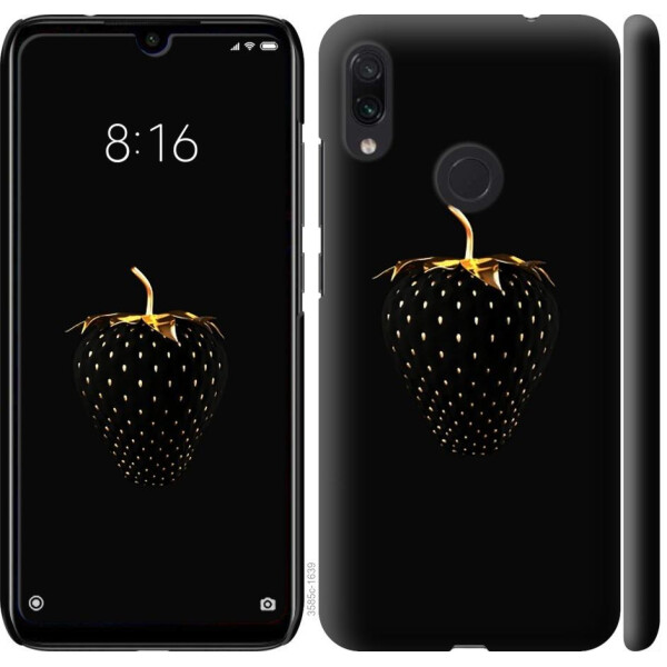 

Чехол на Xiaomi Redmi Note 7 Черная клубника (04798)