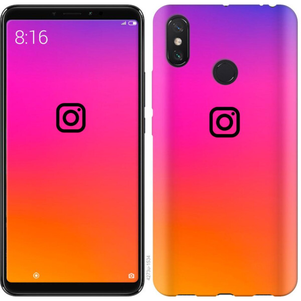 

Чехол на Xiaomi Redmi Note 8 Instagram (04798)