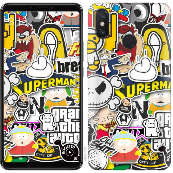 

Чехол на Xiaomi Redmi Note 8 Popular logos (04798)
