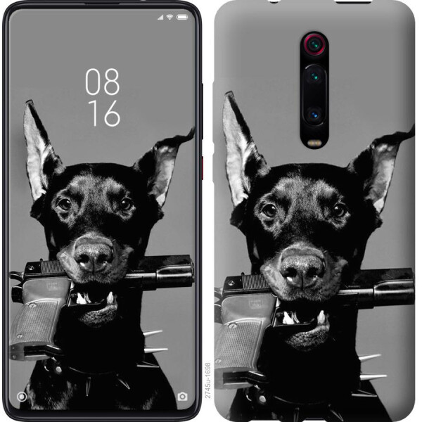 

Чехол на Xiaomi Redmi Note 8 Pro Доберман (04798)