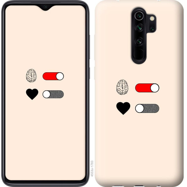 

Чехол на Xiaomi Redmi Note 8 Pro Любовь и ум (04798)