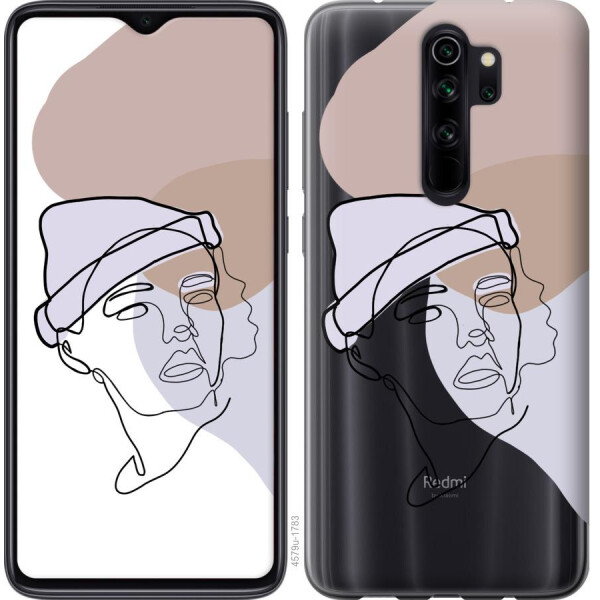 

Чехол на Xiaomi Redmi Note 8 Pro Силуэт (04798)