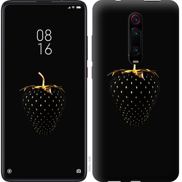 

Чехол на Xiaomi Redmi Note 8 Pro Черная клубника (04798)