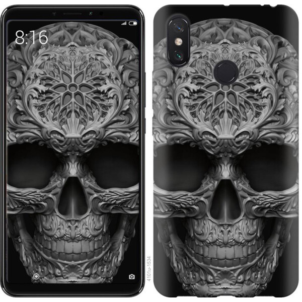 

Чехол на Xiaomi Redmi Note 8 skull-ornament (04798)
