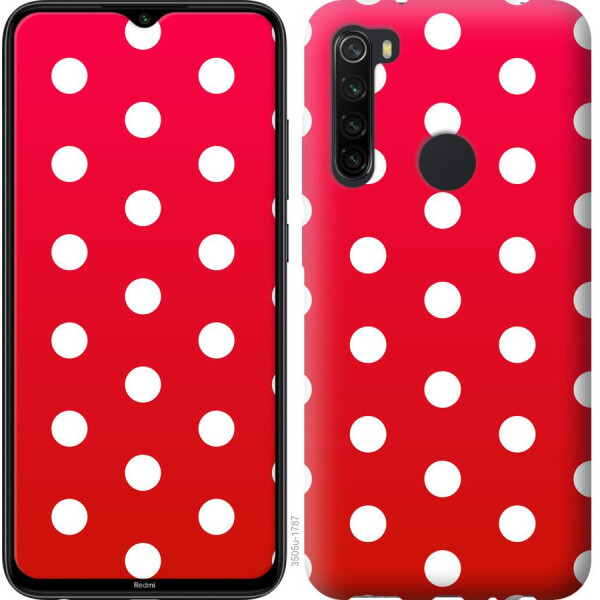 

Чехол на Xiaomi Redmi Note 8 Градиент, Горошек (04798)