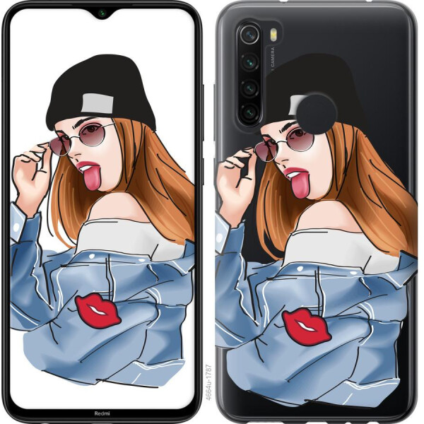 

Чехол на Xiaomi Redmi Note 8 Девушка v3 (04798)