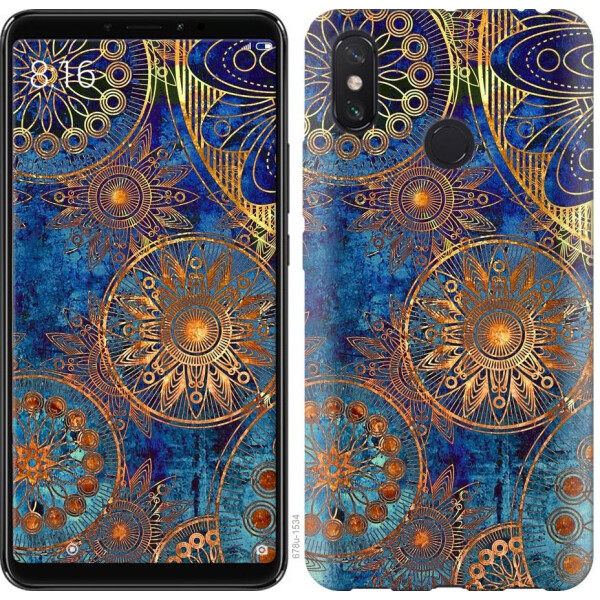 

Чехол на Xiaomi Redmi Note 8 Золотой узор (04798)