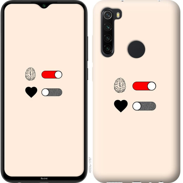 

Чехол на Xiaomi Redmi Note 8 Любовь и ум (04798)