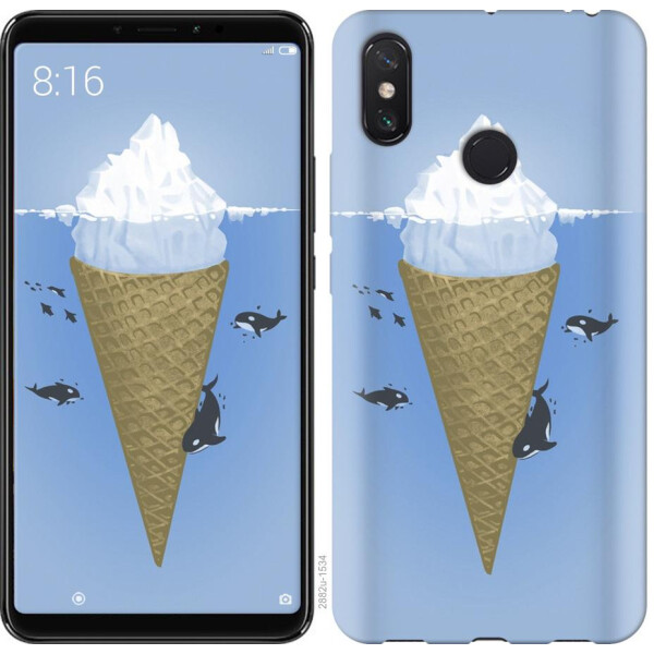 

Чехол на Xiaomi Redmi Note 8 Мороженое Айсберг (04798)