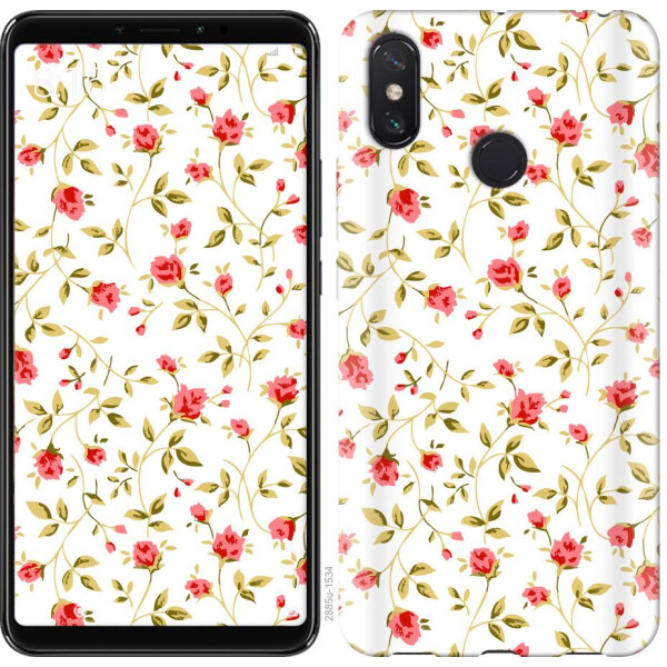 

Чехол на Xiaomi Redmi Note 8 Розочки 1 (04798)