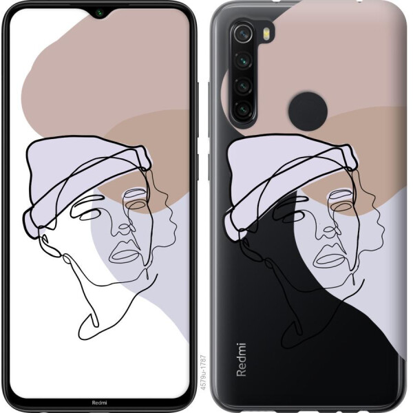 

Чехол на Xiaomi Redmi Note 8 Силуэт (04798)