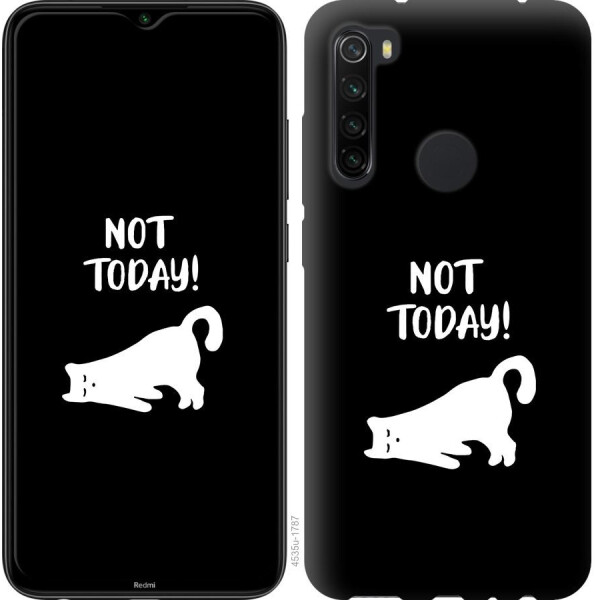 

Чехол на Xiaomi Redmi Note 8 Уставший кот (04798)