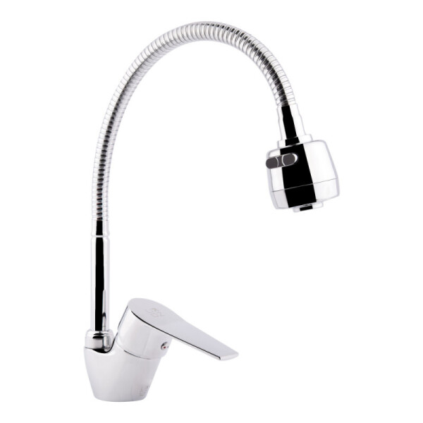 

Смеситель для кухни с рефлекторным изливом Lidz (CRM)-20 38 007 04