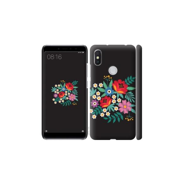 

Чехол на Xiaomi Redmi S2 Вышитые цветы (04798)