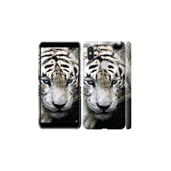 

Чехол на Xiaomi Redmi S2 Грустный белый тигр (04798)