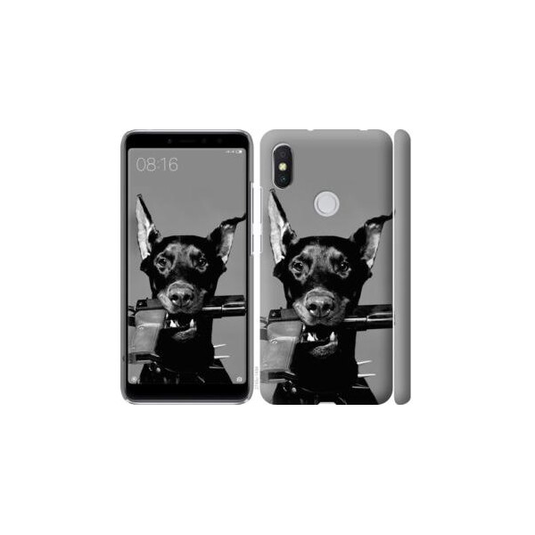 

Чехол на Xiaomi Redmi S2 Доберман (04798)