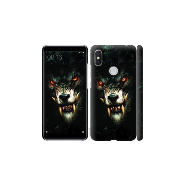 

Чехол на Xiaomi Redmi S2 Дьявольский волк (04798)