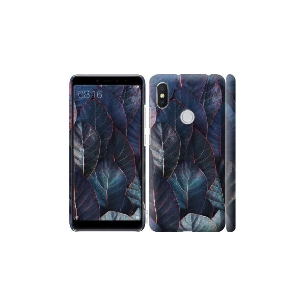 

Чехол на Xiaomi Redmi S2 Листья v3 (04798)
