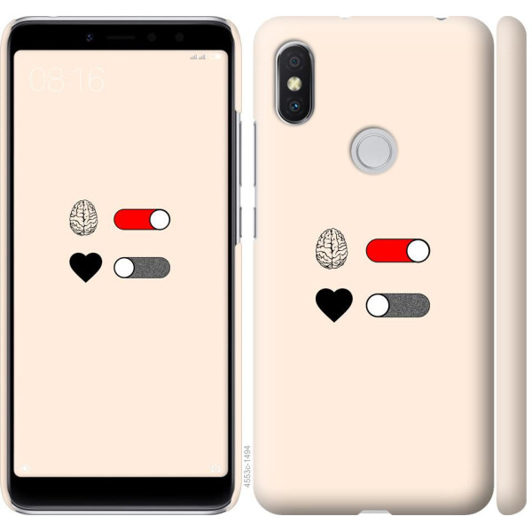 

Чехол на Xiaomi Redmi S2 Любовь и ум (04798)