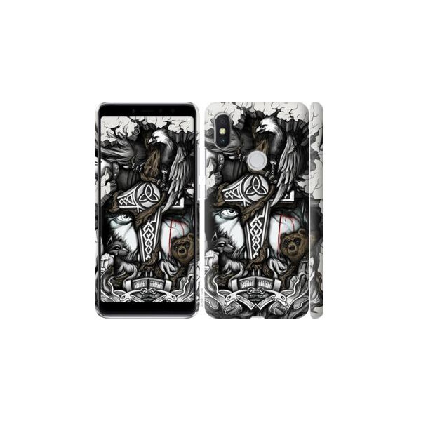 

Чехол на Xiaomi Redmi S2 Тату Викинг (04798)
