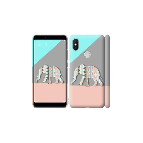 

Чехол на Xiaomi Redmi S2 Узорчатый слон (04798)