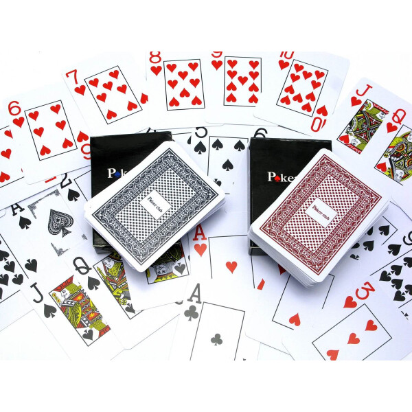 

Карты Игральные Пластиковые (Poker Club)(9,2Х6,5Х2 См) 26238