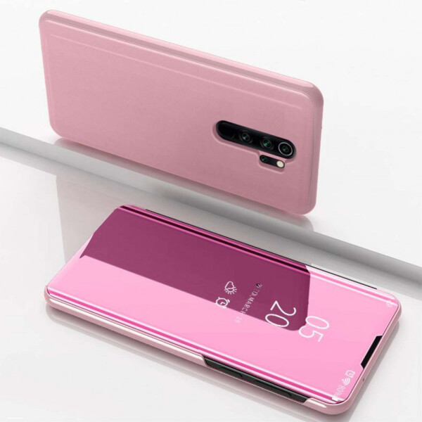 

Чехол-книжка Clear View Standing Cover для Xiaomi Redmi Note 8 Pro Rose Gold (111693)