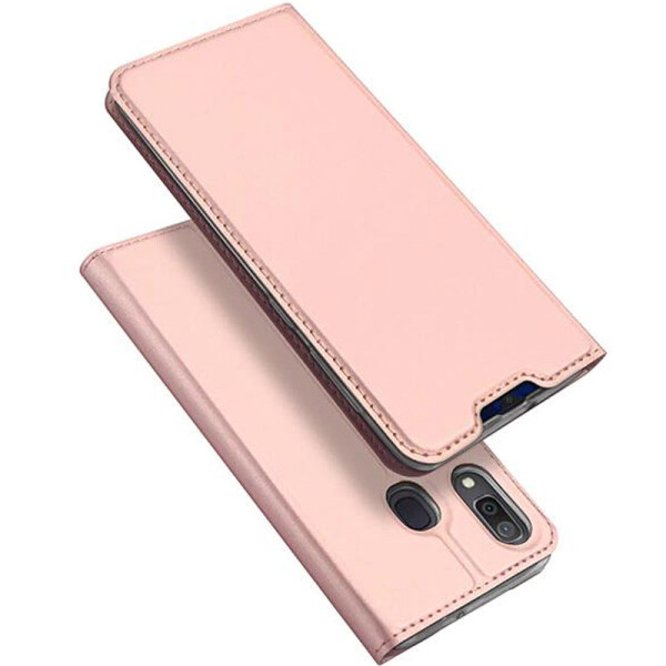 

Чехол-книжка Dux Ducis с карманом для Samsung Galaxy A20 (A205F) Rose Gold (105440)