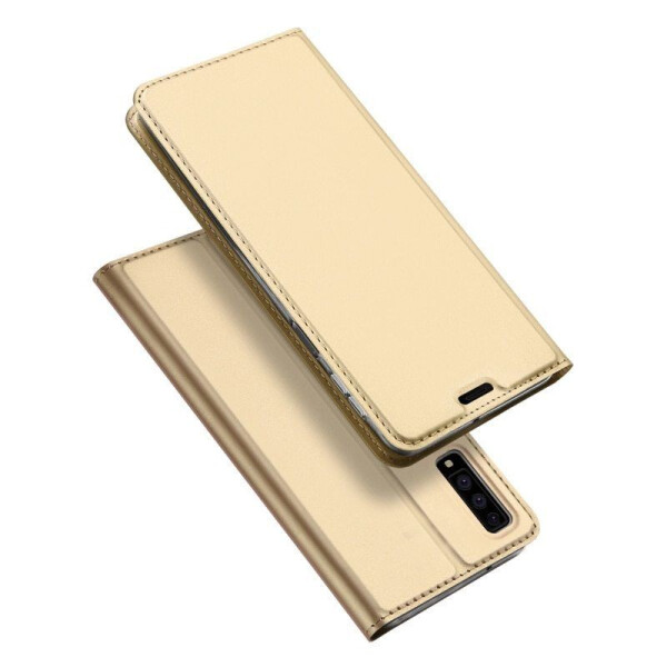 

Чехол-книжка Dux Ducis с карманом для визиток для Samsung A750 Galaxy A7 (2018) Золотой (95291)