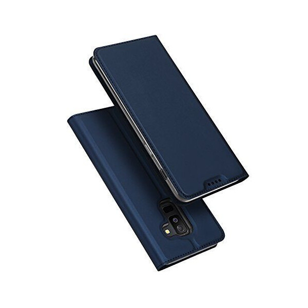 

Чехол-книжка Dux Ducis с карманом для визиток для Samsung Galaxy A6 Plus (2018) Синий (84172)