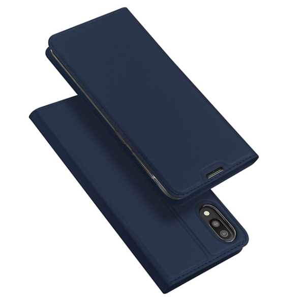 

Чехол-книжка Dux Ducis с карманом для визиток для Samsung Galaxy M20 Синий (99534)