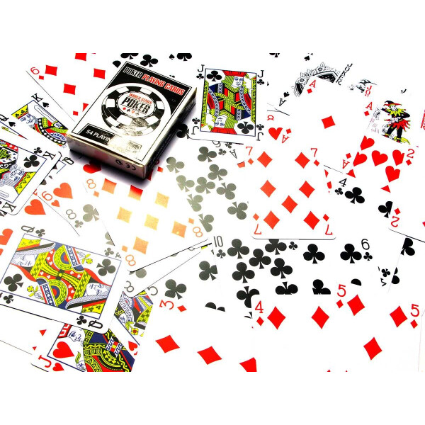 

Карты Игральные Пластиковые Poker Playing Cards (9,5Х6,5Х1,8 См) 26808