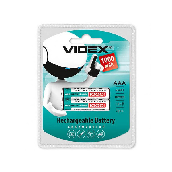 

Аккумулятор Videx Aaa 1000 Mah Ni-Mh