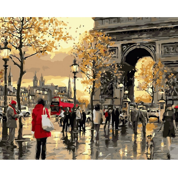 

Картина по номерам Осенняя Франция ArtStory 40x50 см