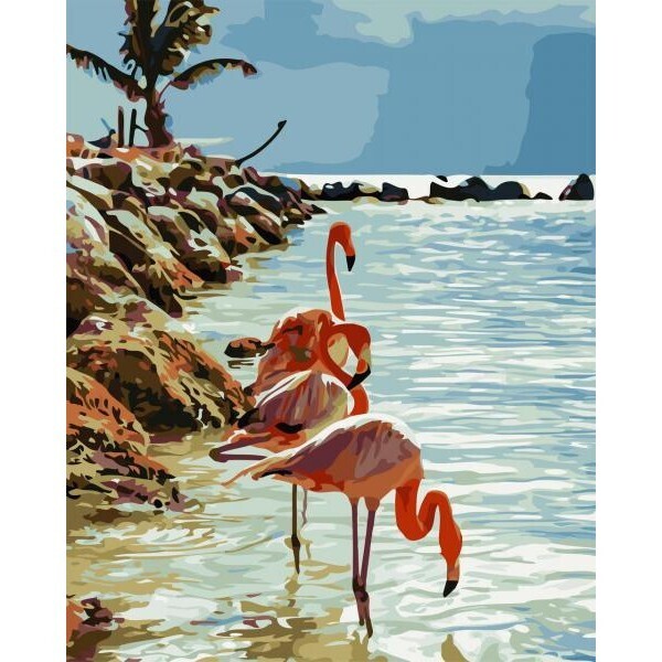 

Картина по номерам Фламинго ArtStory 40x50 см