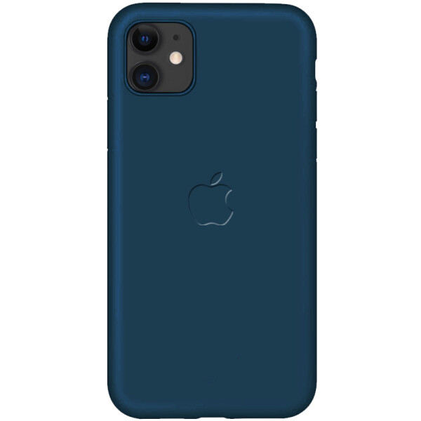 

Чехол-накладка Soft-touch logo series для Apple iPhone 11 (6.1) Синий / Cobalt (119695)