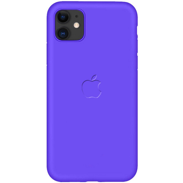 

Чехол-накладка Soft-touch logo series для Apple iPhone 11 (6.1) Фиолетовый / Violet (119699)