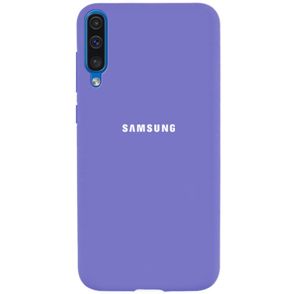 

Чехол-накладка Soft-touch logo series для Samsung Galaxy A30s Фиолетовый / Violet (119837)