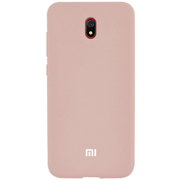 

Чехол-накладка Soft-touch logo series для Xiaomi Redmi 8a Розовый / Pink Sand (119783)